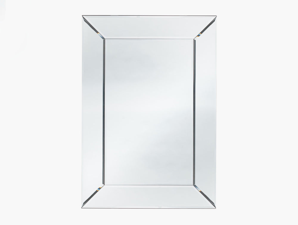 Mirror Frameless Rectangular Wall