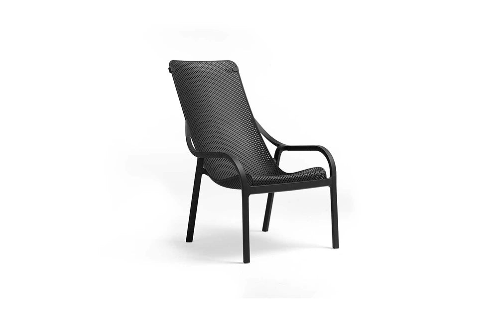 Nardi Net Stackable Monobloc Lounge Armchair - Anthracite