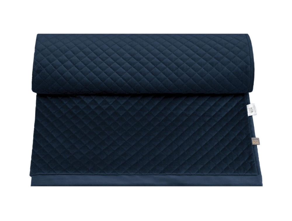 Navy Bed Throw 1300x2700mm 2