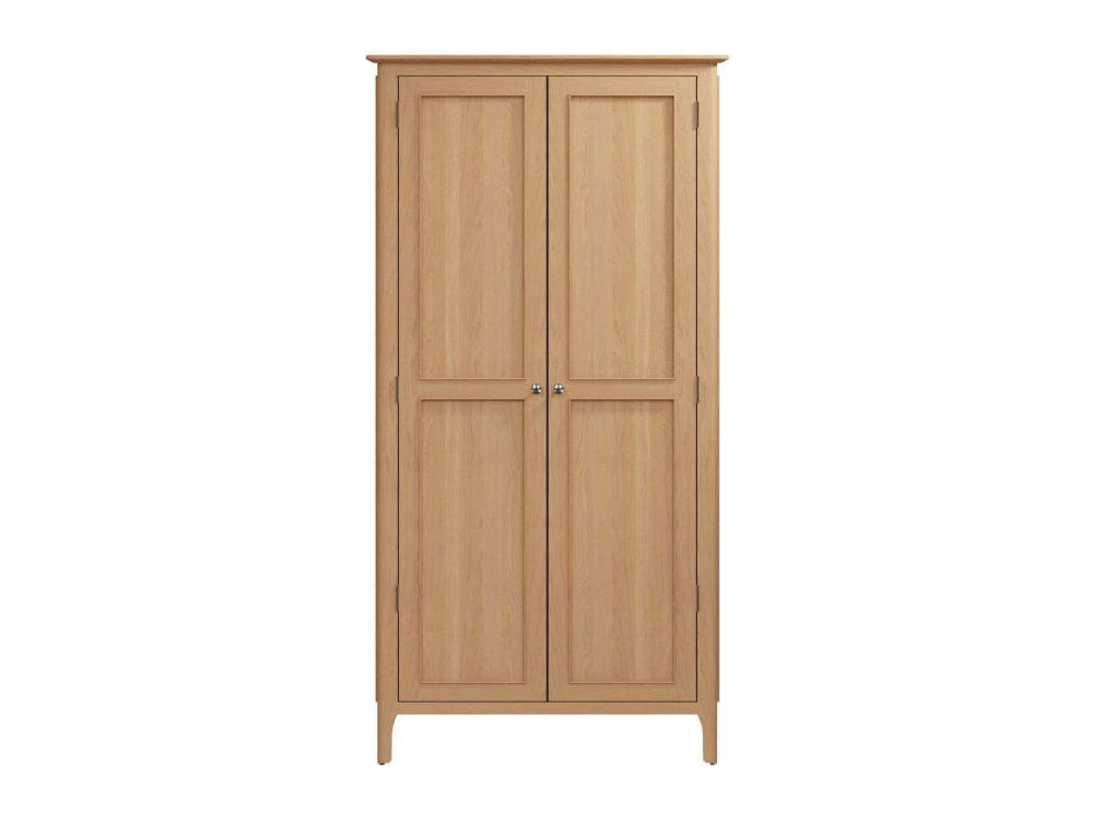 Ned Full Hanging Wardrobe Natural Oak 3