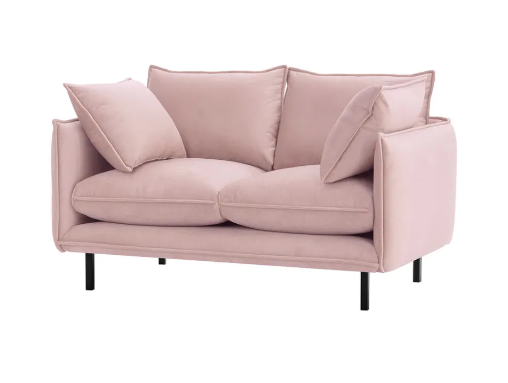 Noah 2 Seater Sofa - Powder Pink