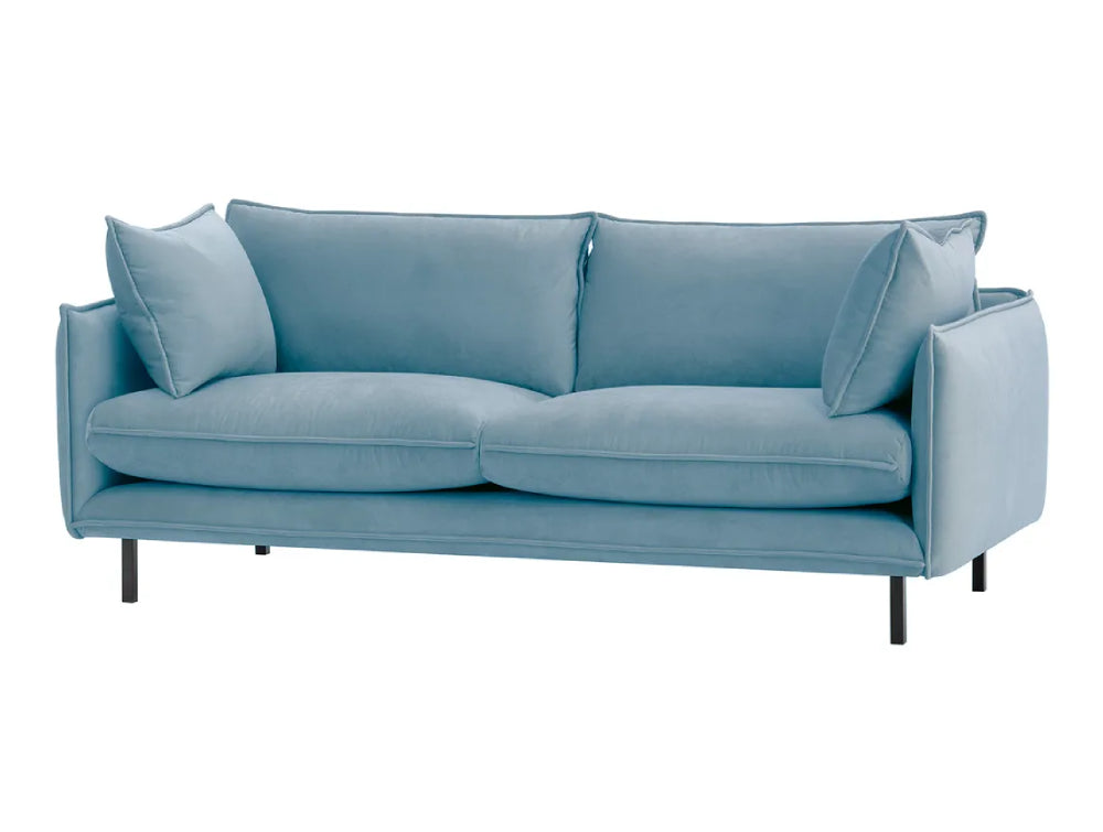 Noah 3 Seater Sofa - Azure