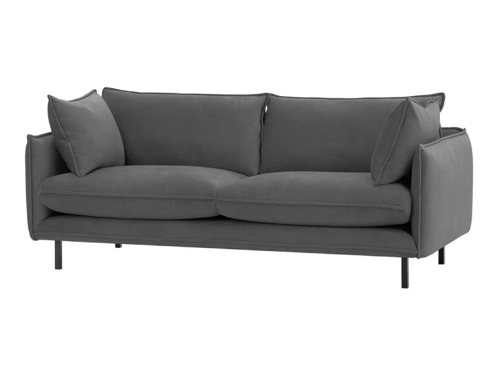 Noah 3 Seater Sofa - Dark Grey