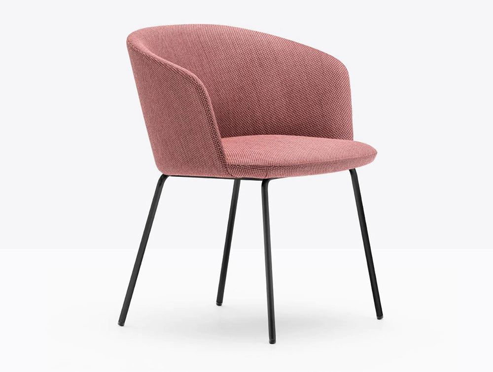 Nym Soft Dining Chair with Armrests 6