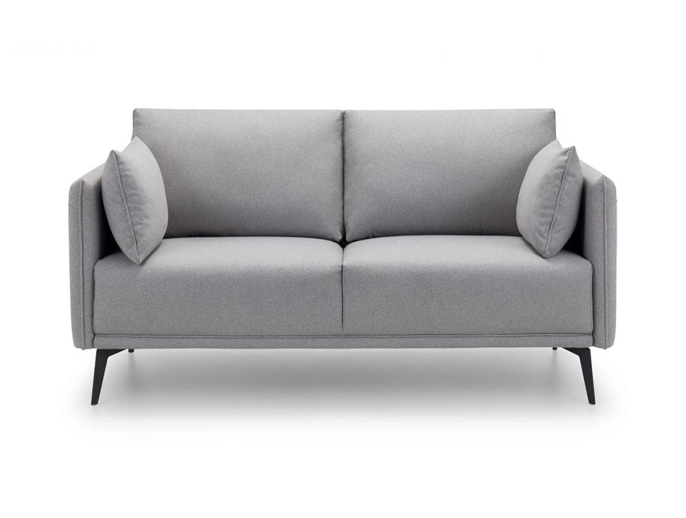 Ohio Fabric 2-Seater Chair Grey 2