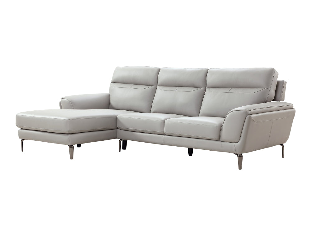 Oliver Corner Group Sofa LHF Light Grey