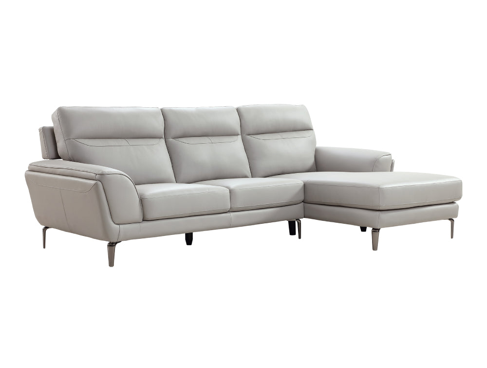 Oliver Corner Group Sofa RHF Light Grey