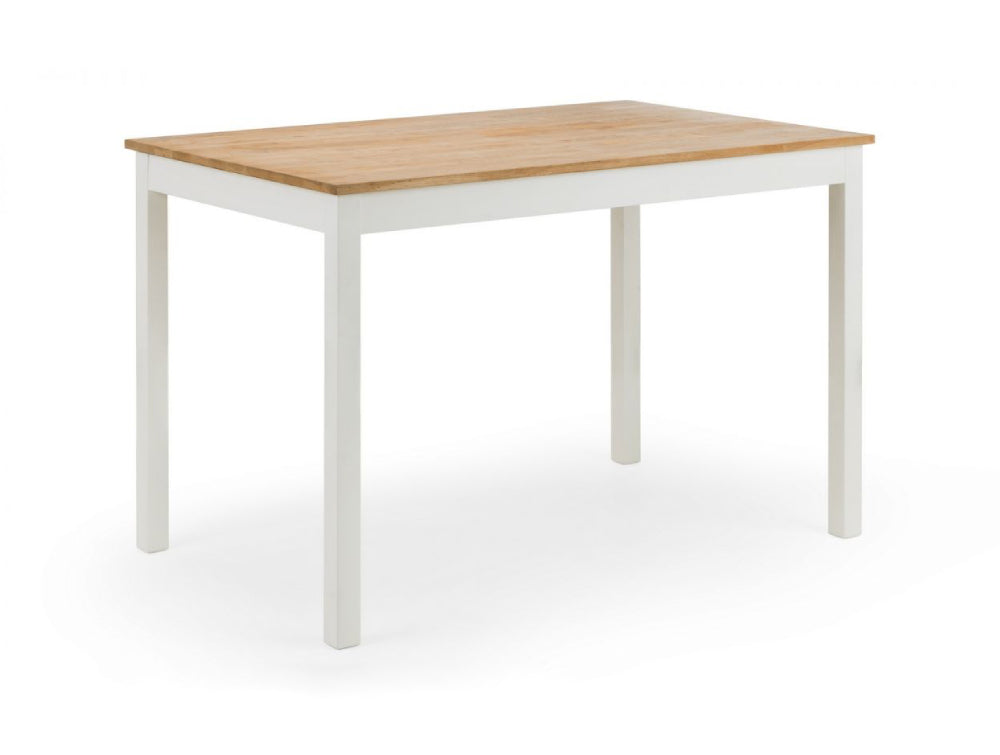Orr Dining Table 1180mm Ivory and Oak