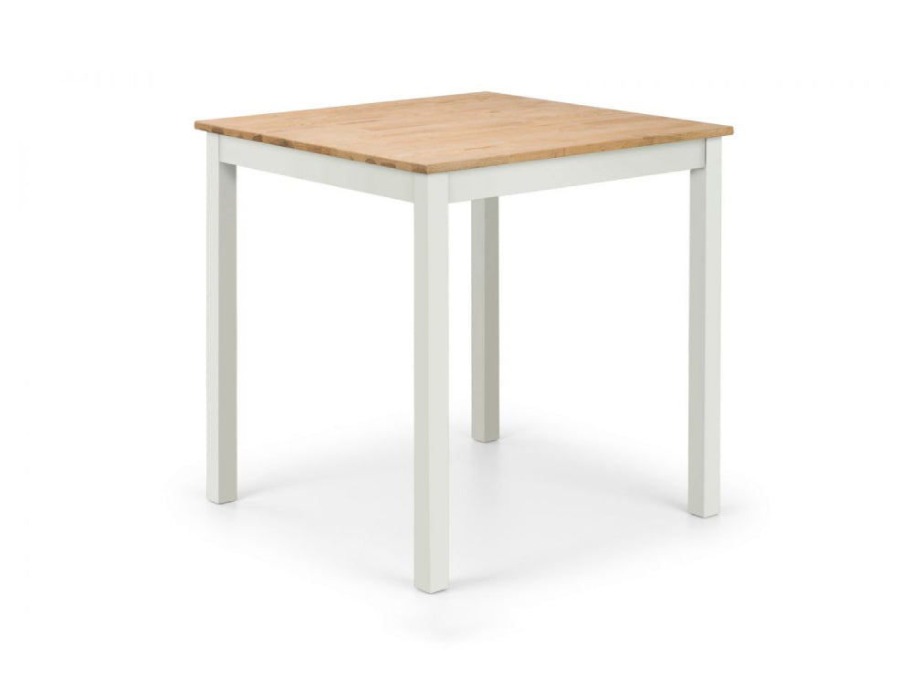 Orr Dining Table 750mm Ivory and Oak