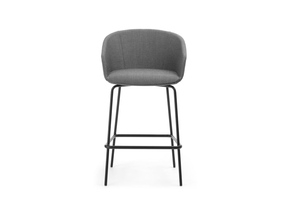 Oxco Small High Stool with Footrest 2