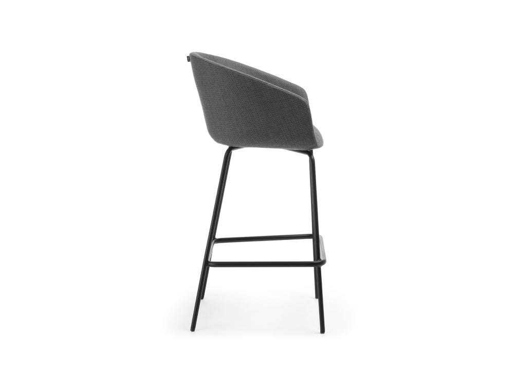 Oxco Small High Stool with Footrest 4