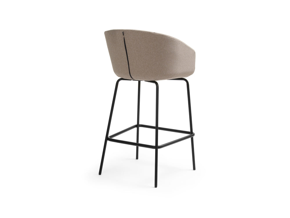 Oxco Small High Stool with Footrest 8