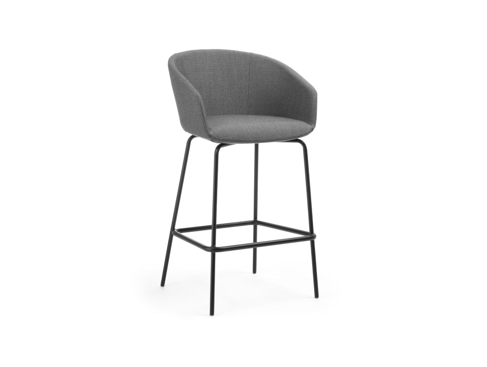 Oxco Small High Stool with Footrest