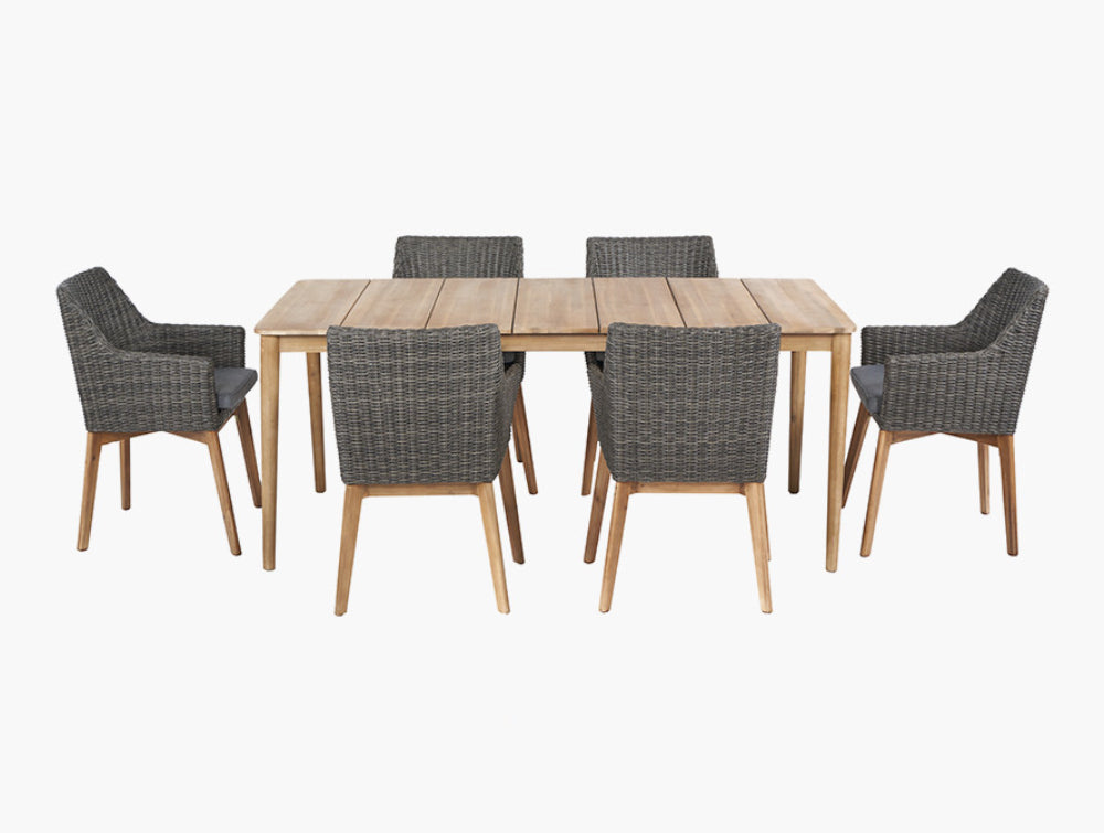 Paige 6 Seater Outdoor Dining Set