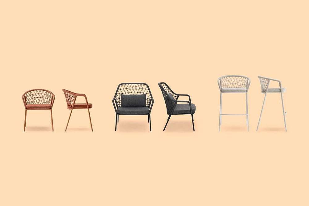 Panarea Chairs and Stools Family