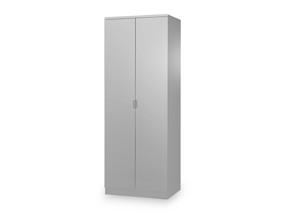 Parker 2 Door Wardrobe Grey