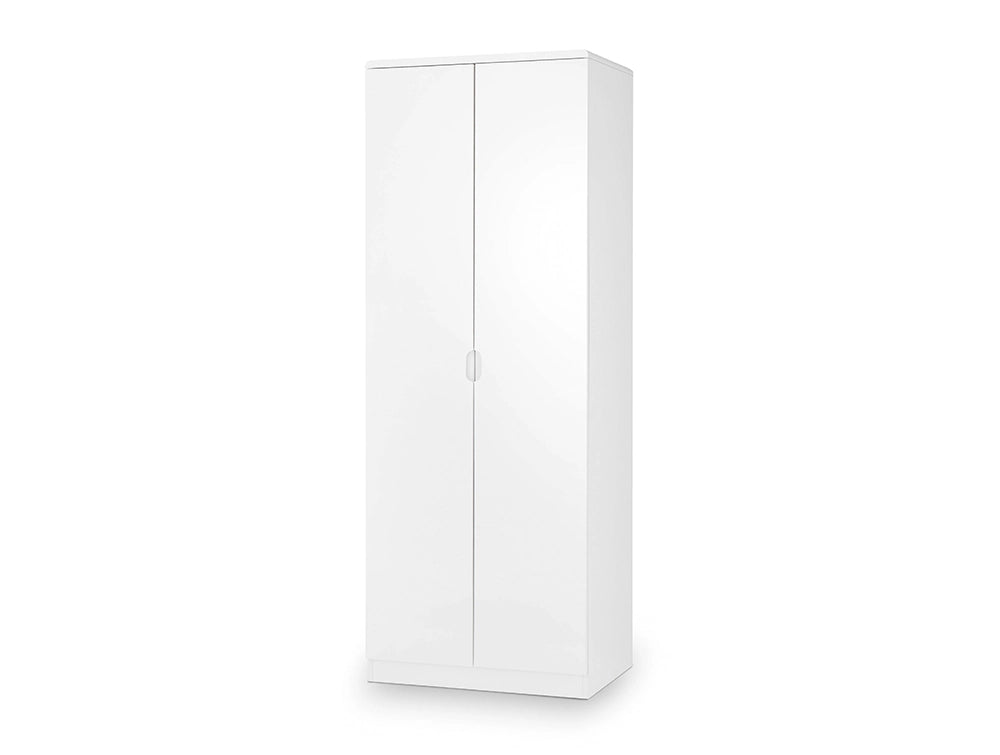 Parker 2 Door Wardrobe White