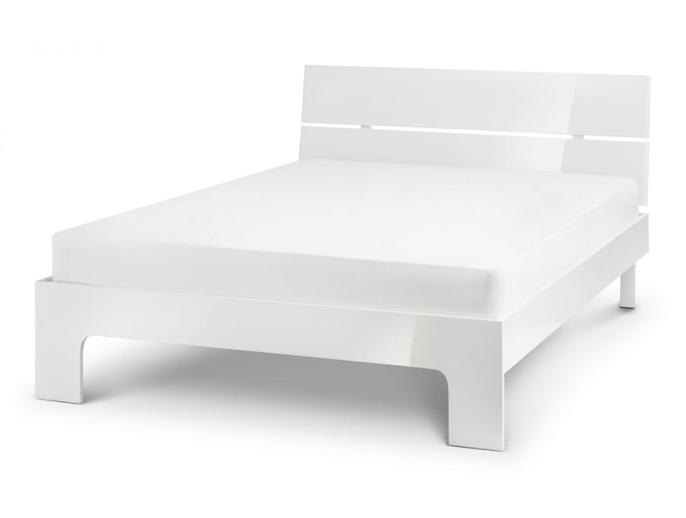 Parker King Sized Bed Frame White