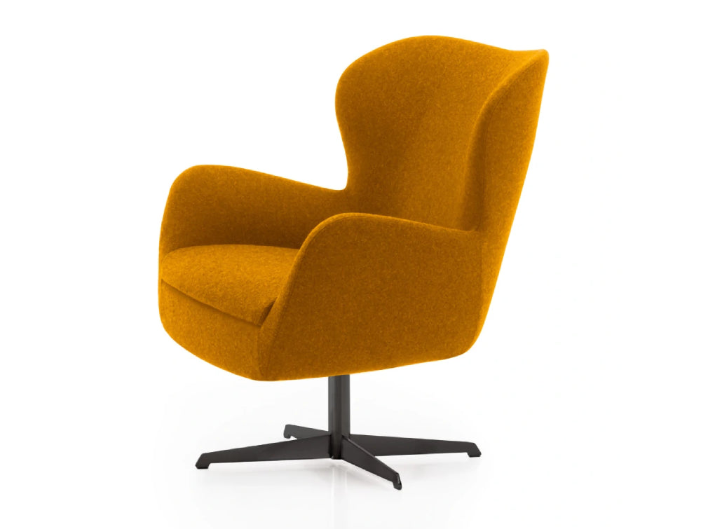 Pause Lounge Armchair with Swivel Frame 2