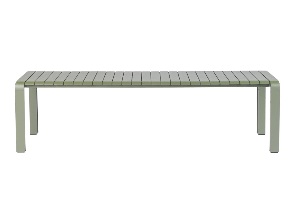 Portia Outdoor Bench 1750x450 Green 2