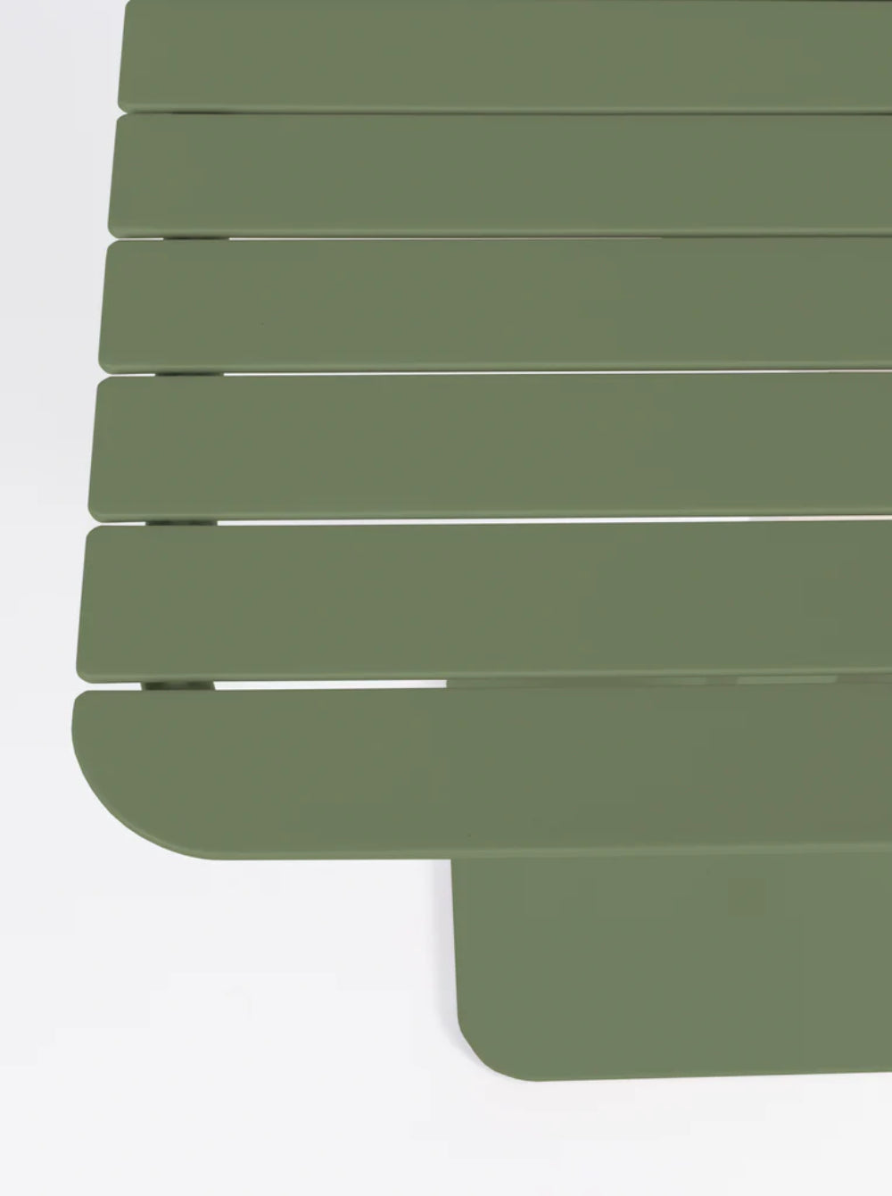 Portia Outdoor Dining Table Green Top Detail