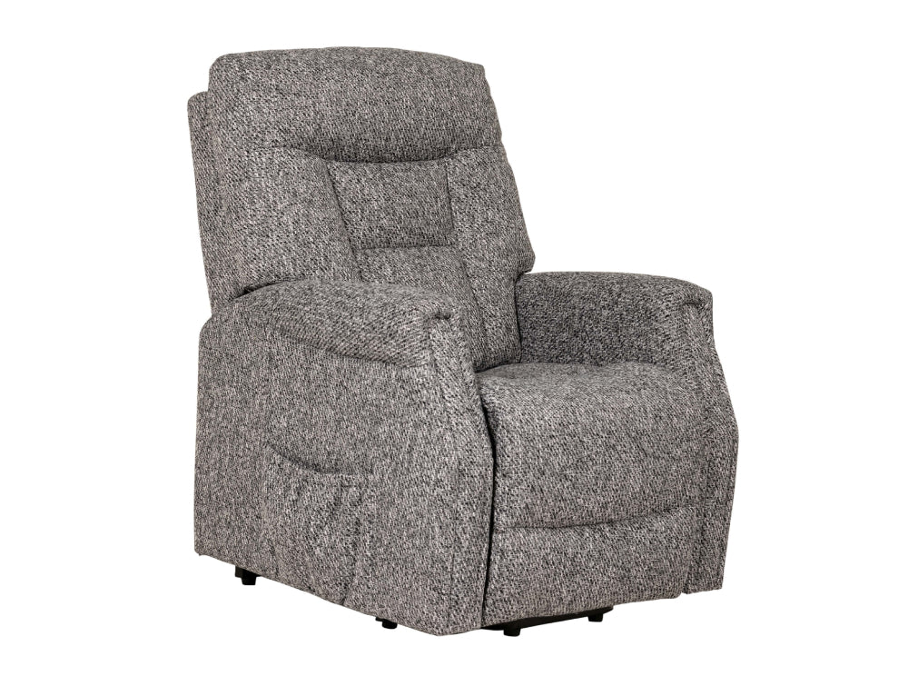 Priya Rise and Tilt Chair Dark Grey