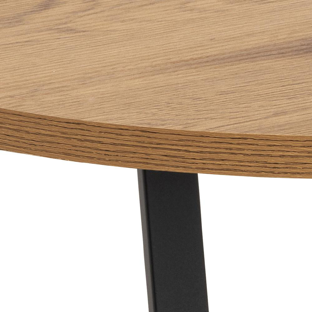 Ramble Round Coffee Table Wild Oak Top Detail