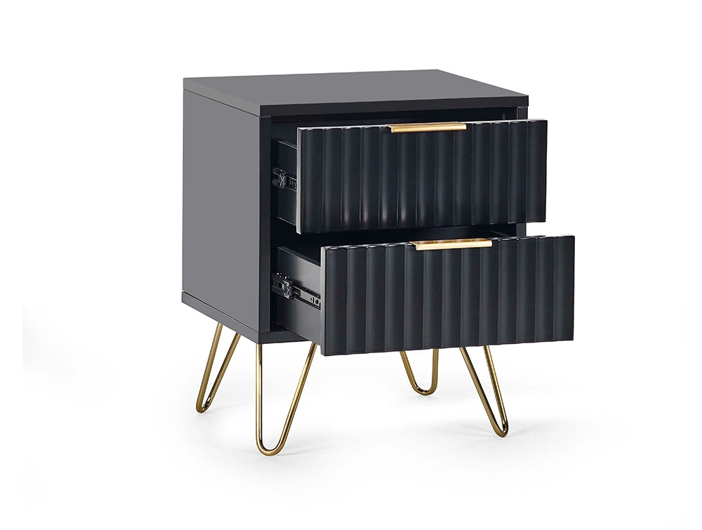 Range Large Sideboard Matte Black 2