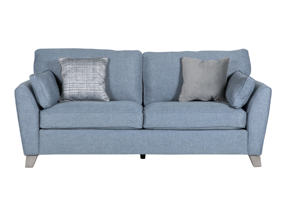 Remy 3 Seater Sofa Blue 2