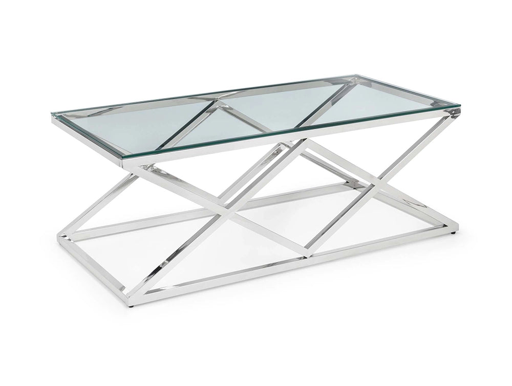 Ritz Glass Top Coffee Table