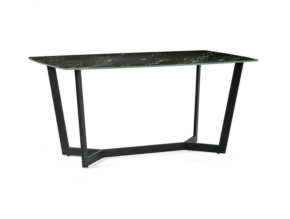 Roma Dining Table Black Marble