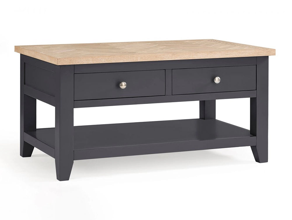 Rua Coffee Table Dark Grey