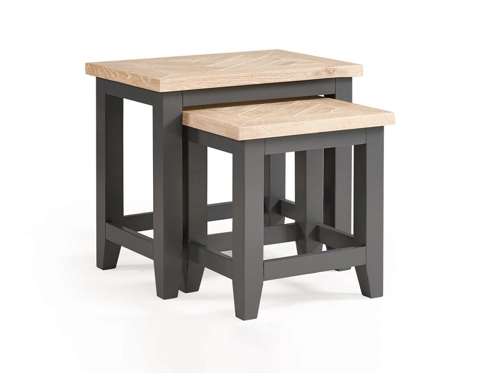 Rua Nest of Tables Dark Grey