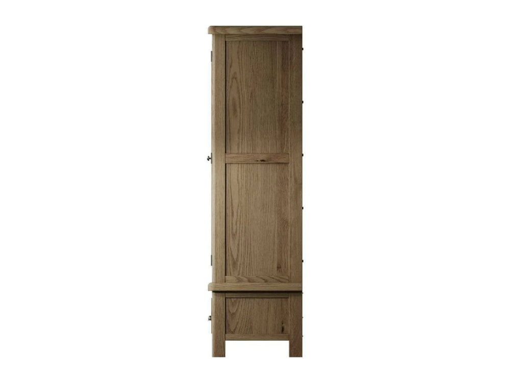 Sadie 2 Door Wardrobe Smoked Oak 4