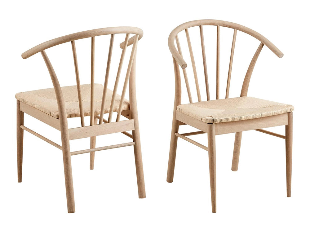 Sam Dining Chair Off White White