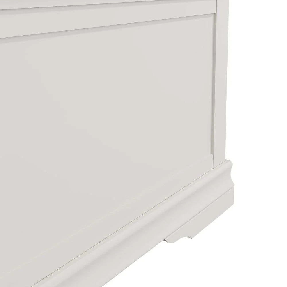 Scarlette Blanket Box White Base Detail