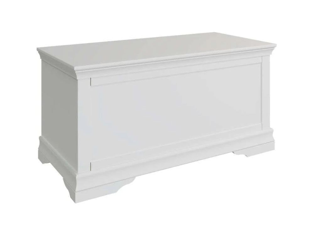 Scarlette Blanket Box White