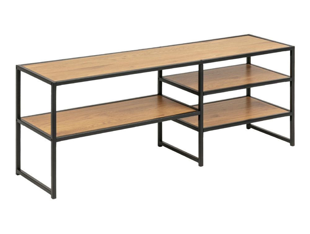 Seattle Media Unit Oak Black