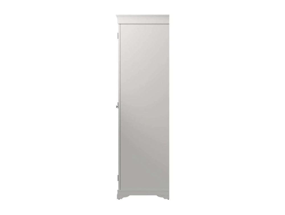 Shelby Full Hanging Wardrobe White 4