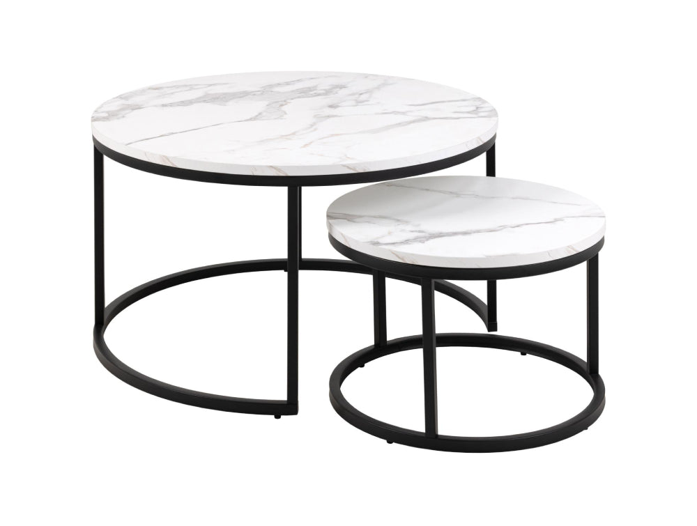 Siena Coffee Table White Marble