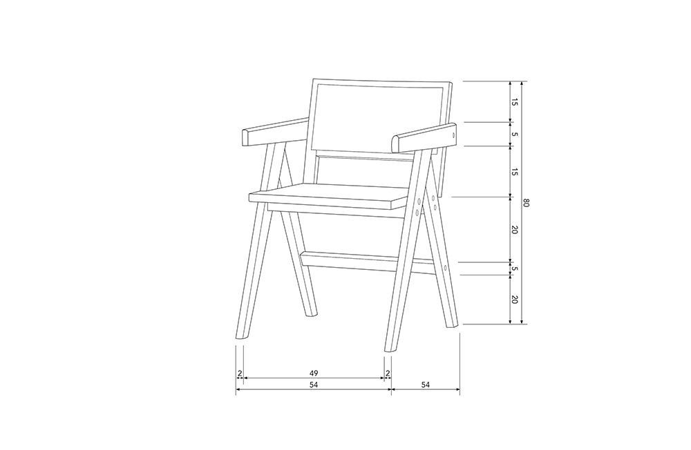 Sierra Dining Chair Dimensions