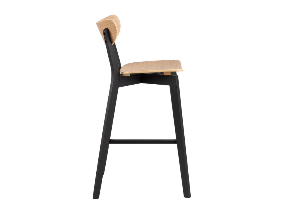 Sierra Wooden Barstool Veneer Oak 3