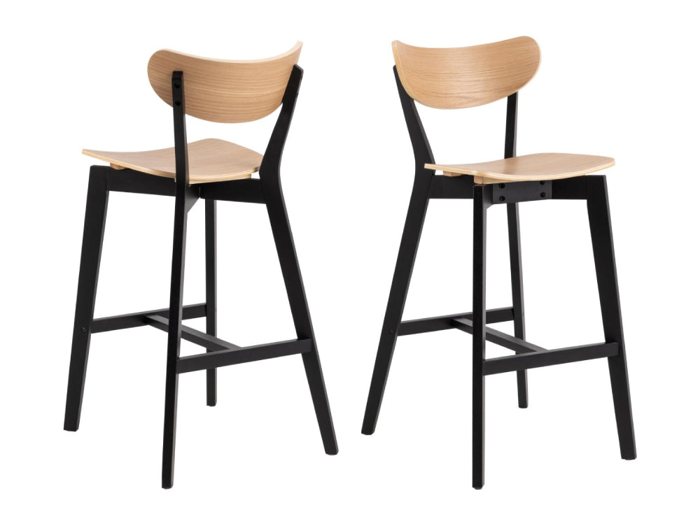 Sierra Wooden Barstool Veneer Oak