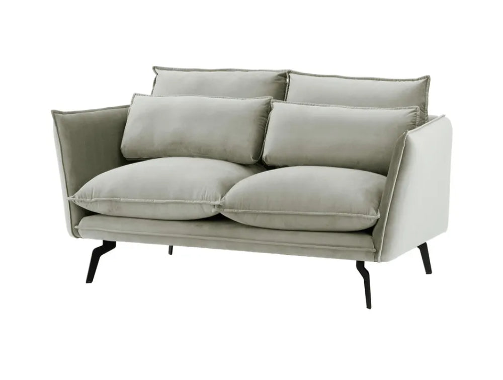 Silas 2 Seater Sofa - Silver