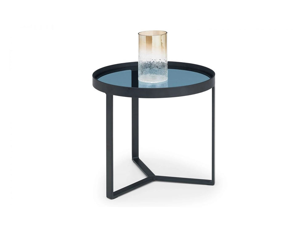 Skylar Lamp Table Smoked Glass 2