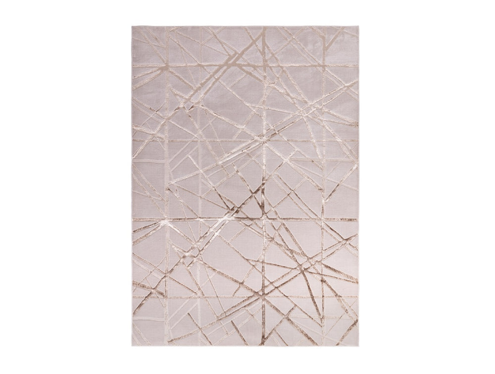 Skylar Metallic Geometric Rug