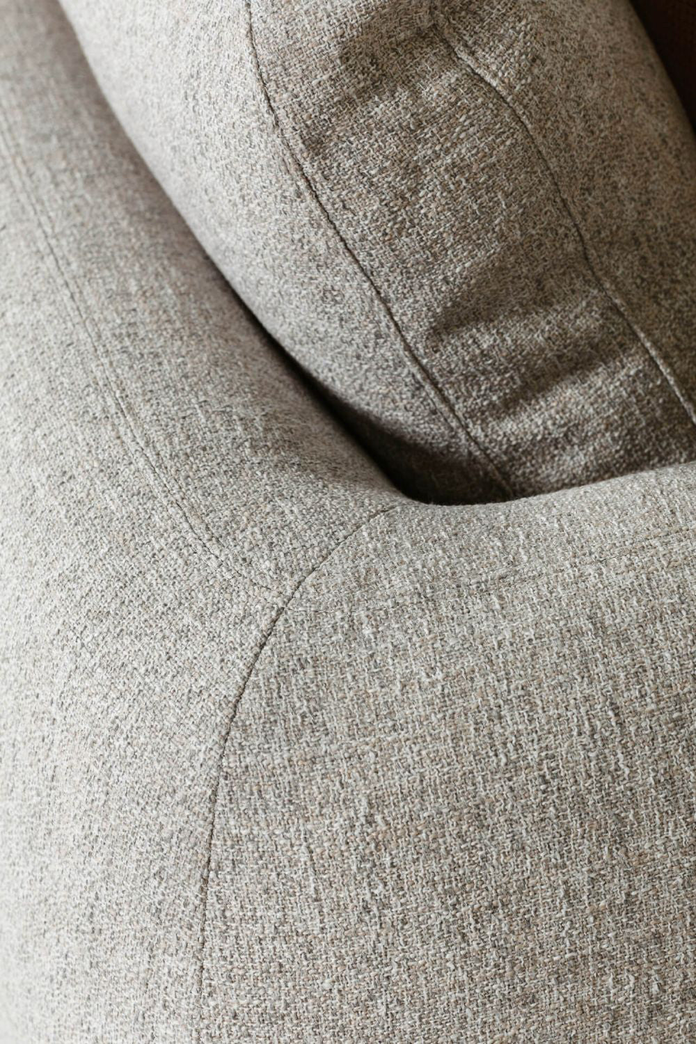 Sloane 2-Seater Sofa Natural Armrest Detail 2