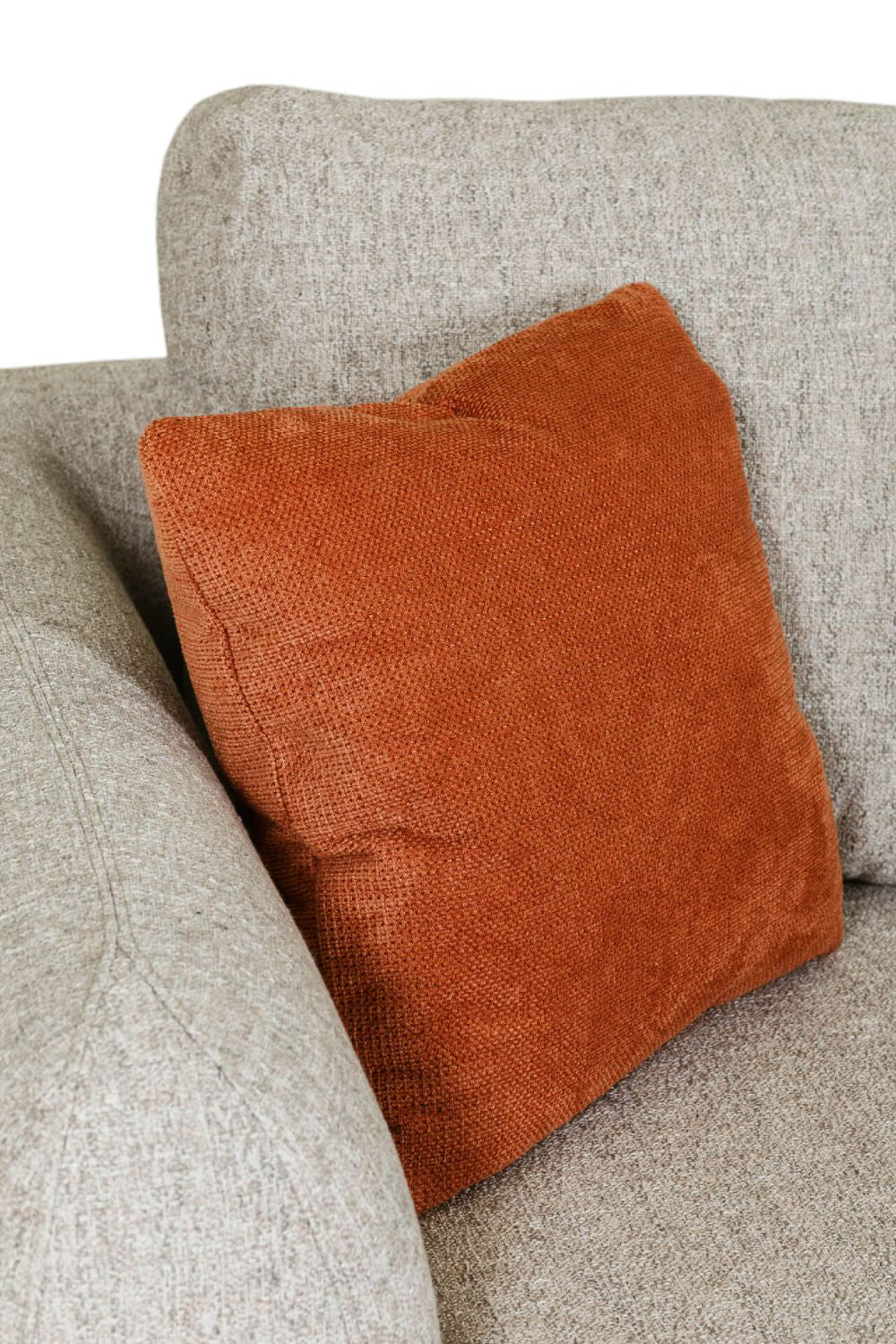 Sloane 2-Seater Sofa Natural Cushion Detail