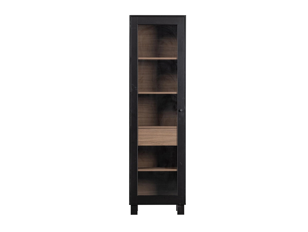 Solo Display Cabinet - Black Walnut 2