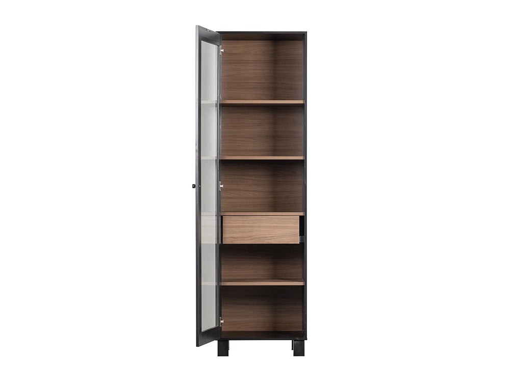 Solo Display Cabinet - Black Walnut 3